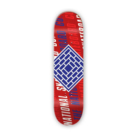 The National Skateboard Co. board Logo: Slant (MC) 8.75"