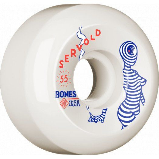 Bones Wheels Pro STF 103A Servold Mindseye V5 Sidecut 55 mm wheels