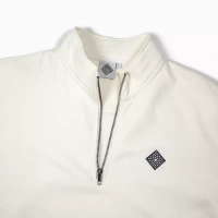 The National Skateboard Co. Quarter Zip Logo (Off White)