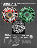 Spitfire Wheels Formula Four Demon Gate Radial Full 99DU 56 mm