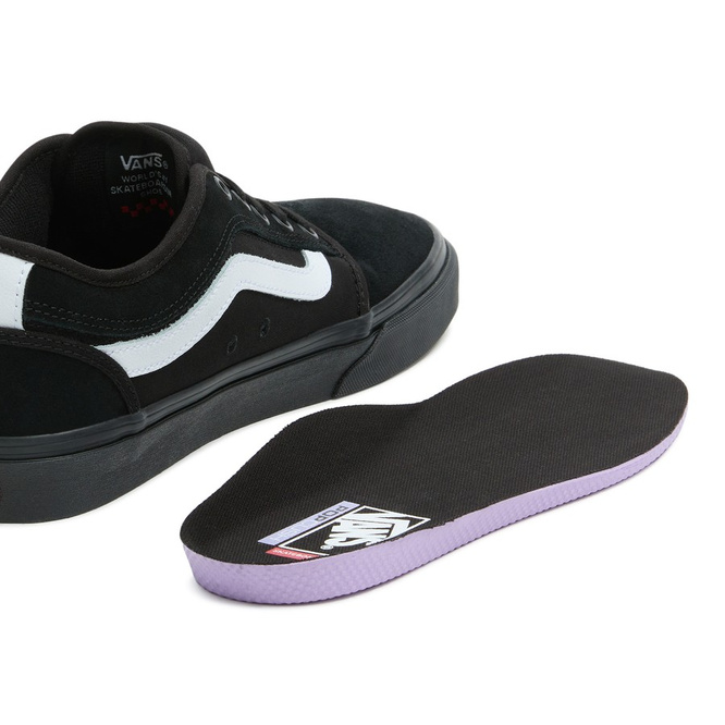 Vans Chukka Low Sidestripe (Black/Black/White)