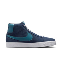 Nike SB Zoom Blazer Mid (Midnight Navy / Noise Aqua / Midnight Navy)