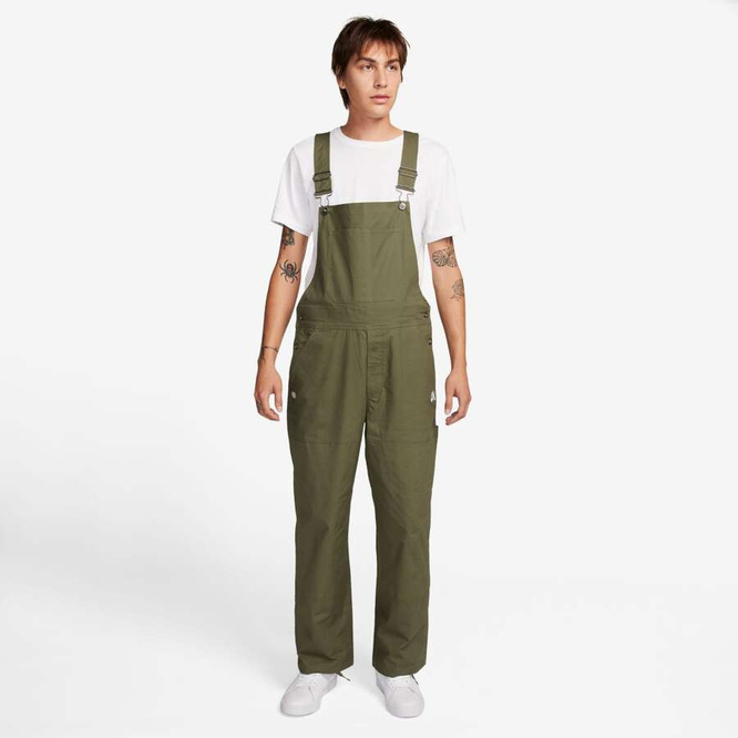 Nike SB Federation Agnostic Skate Overalls (Medium Olive / White)