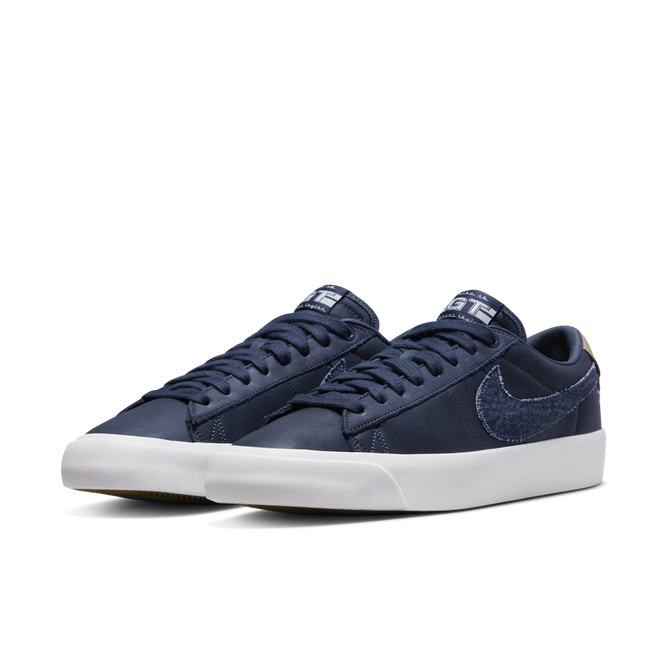 Nike SB Zoom Blazer Low Pro GT Premium (Midnight Navy / White)