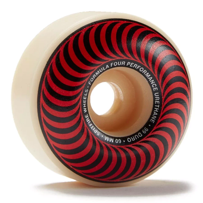 Spitfire Wheels Formula Four Classic (Red) 99DU 60 mm