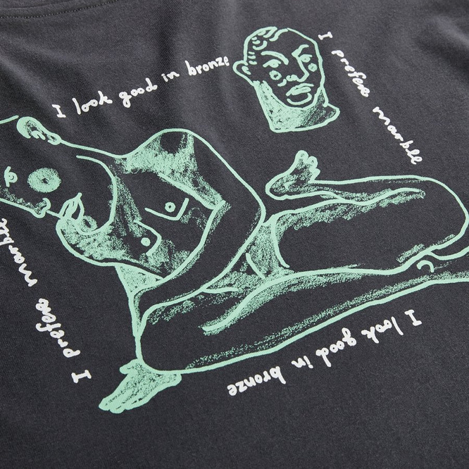 Koszulka Polar Skate Co. Marble Tee (Graphite)