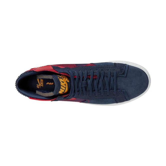 Nike SB Zoom Blazer Mid Premium (University Red / Midnight Navy)
