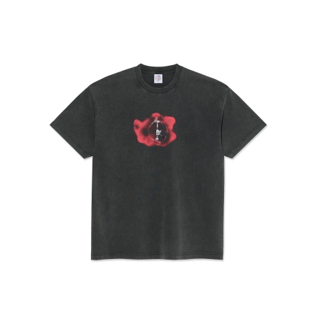 Polar Skate Co. Metal Logo Tee (Silver Black)