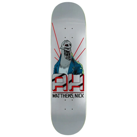 Antihero Skateboards Matthews The Pigeonator (Silver) 8.25" x 32"