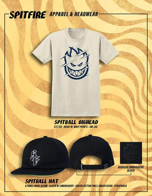 Spitfire Wheels Spitball Bighead Tee (Beige)