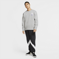 Nike SB Striped Skate Crew (Dark Gray Heather / White)