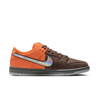 Nike SB Dunk Low Pro (Safety Orange / Wolf Grey / Baroque Brown)