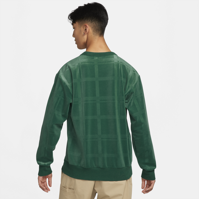 Nike SB Plaid Skate Crew (Noble Green)