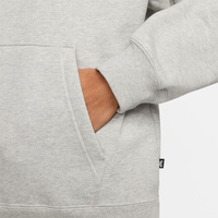 Nike SB Fleece Pullover Skate Hoodie (Grey Heather / White)