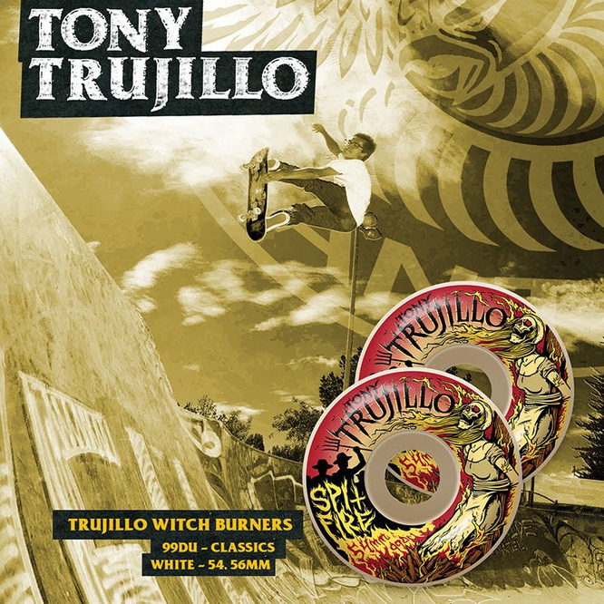 SPITFIRE TRUJILLO WITCH BURNERS CLASSICS WHEELS 99DU 54 MM