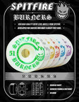 Spitfire Wheels Burners Bighead 99DU 53 mm
