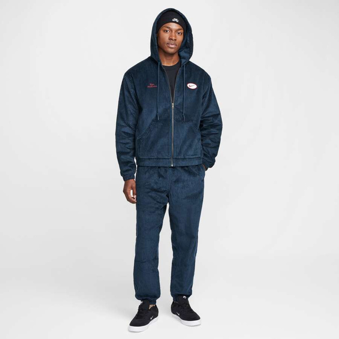 Nike SB Cord Pants (Armory Navy / Team Red)