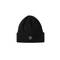 Czapka Polar Skate Co. Double Fold Merino Beanie (Black)