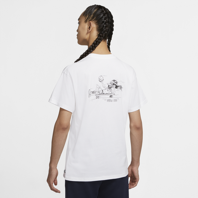 Koszulka Nike SB Duder Tee (White / Black)