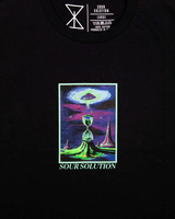 Sour Solution Spaceglass Tee (Black)