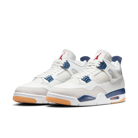 Nike SB x Air Jordan 4 (Summit White / White / Navy / Neutral Grey)