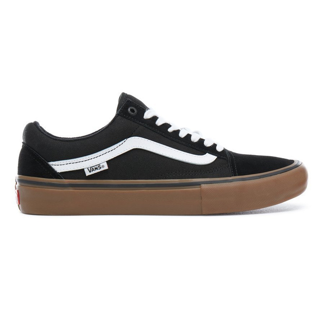 VANS Old Skool Pro (Black / White / Medium Gum)