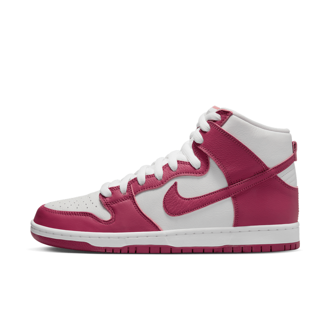 Nike SB Dunk High Pro ISO (Sweet Beet / White / Sweet Beet)