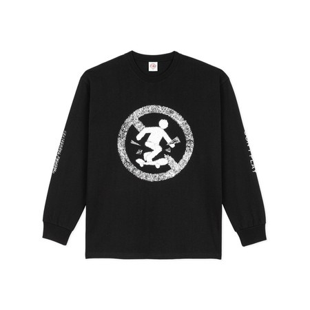 Polar Skate Co. Don't Play LS Tee (Black)