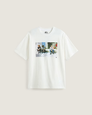 Vans Skate Curb T-Shirt by Atiba Jefferson (White)