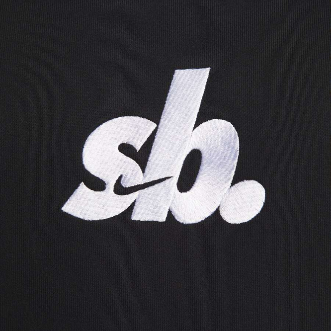 Nike SB Skate Hoodie (Black/White)