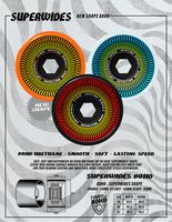Spitfire Wheels 80HD Superwides (Orange) 58 mm