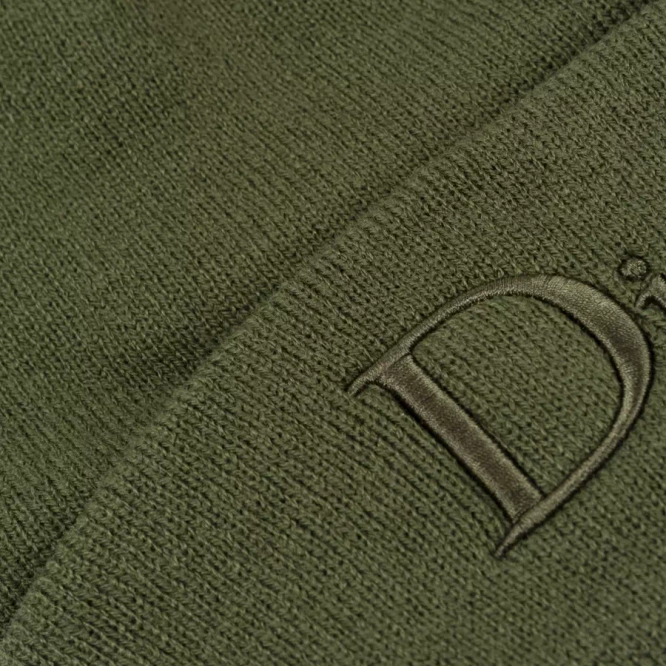 Dime Classic 3D Beanie (Olive Green)