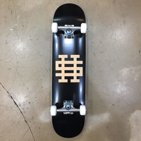 SH OG LOGO COMPLETE SKATEBOARD (BLACK/WOOD)