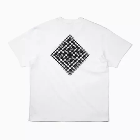 The National Skateboard Co. Halftone Logo Tee (White)