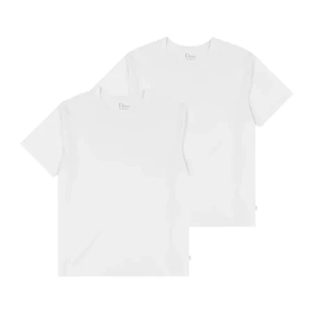 Dime Classic 2 Pack Undershirts (White)