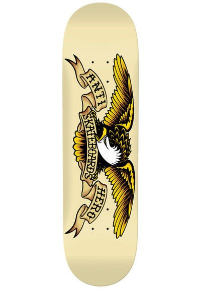 DECK ANTIHERO CLASSIC EAGLE 8.62" x 32.56" (CREAM)