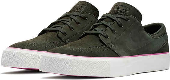 Nike SB Stefan Janoski Premium HT shoes (Sequoia Elemental Pink)