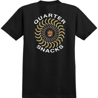 Koszulka Spitfire x Quartersnacks Quarter Classic (Black)