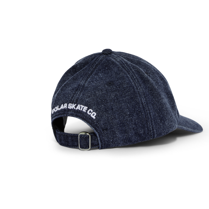Polar Skate Co. Denim Cap (Dark Blue)