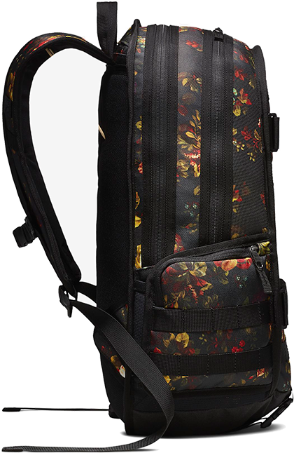 NIKE SB RPM Graphic Backpack (Black / Floral)