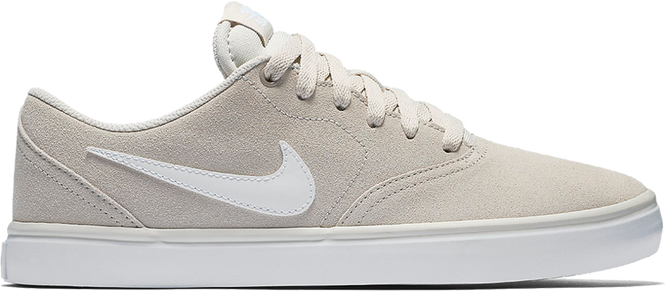 Buty NIKE SB Check Solarsoft Light Bone / White