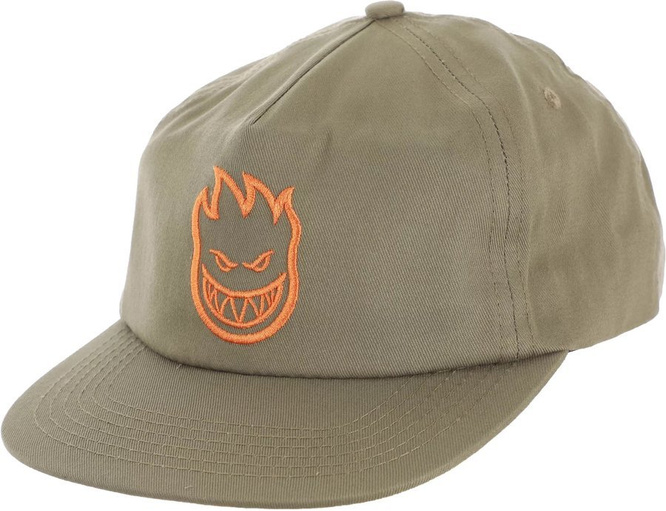 Czapka Spitfire Bighead Snapback (Khaki / Orange)