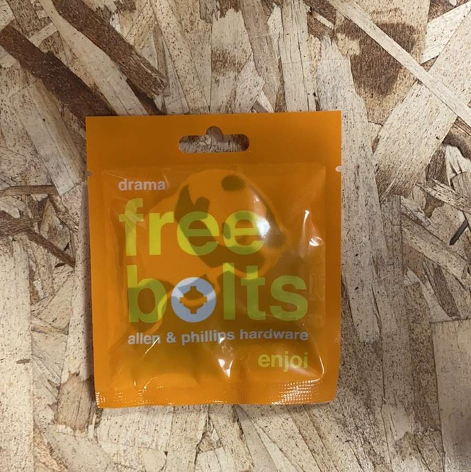 Enjoi Drama Free Bolts (Allen &amp; Phillips) 1"