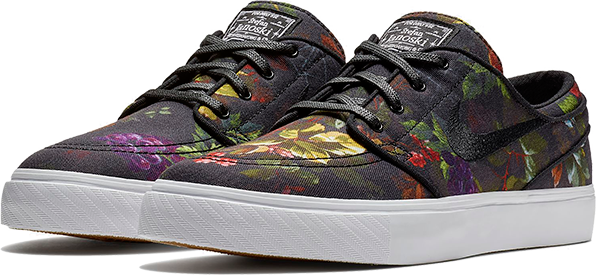 Buty Nike SB Zoom Stefan Janoski CNVS (Black / Floral)