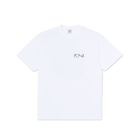 Polar Skate Co. Searching For Peace Fill Logo Tee (White)