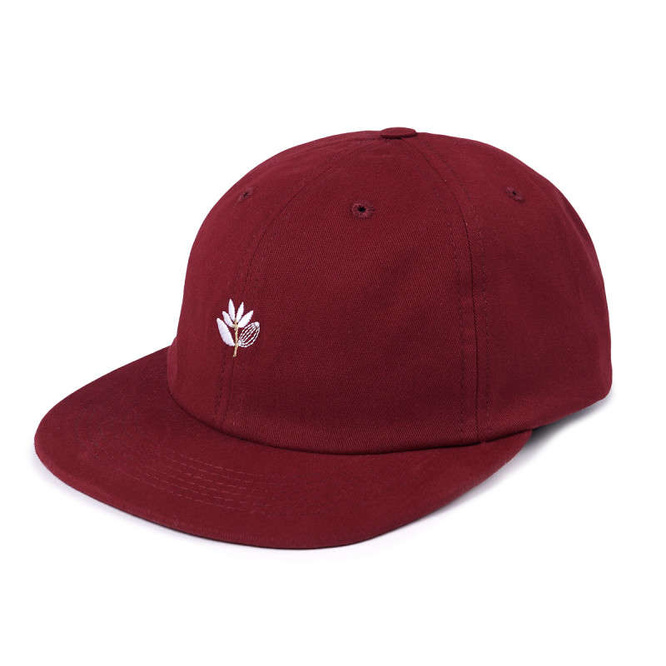 Magenta Plant 6-Panel Cap (Red)