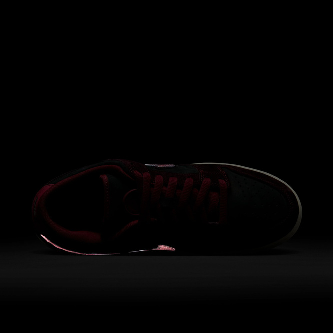 Nike SB x Riot Dunk Low Pro (Mahogany / Dark Beetroot / Team Red / Sail)
