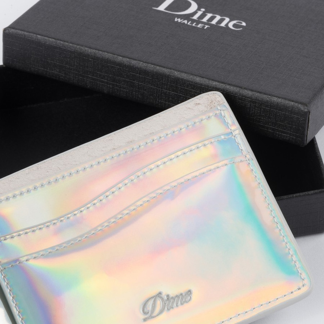 Dime Studded Bifold Wallet (Holographic)