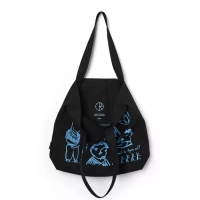 Polar Skate Co. bag Candelabro Doodle Tote Bag (Black)