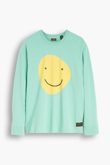 Levi's® Skateboarding Creme De Menthe Haus Trip Longsleeve (Green)